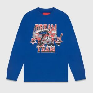 Disney x Ovo® Dream Team Crewneck Sweatshirt – Blue