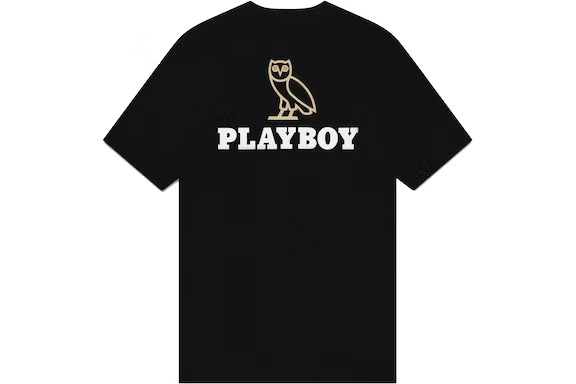 OVO x PLAYBOY Magazine T-Shirt Black