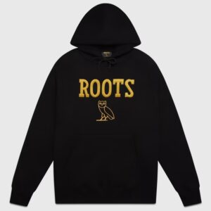 Ovo® x Roots-Athletics Owl Hoodie Black