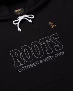 Ovo®x Roots Owl Patch Hoodie Black