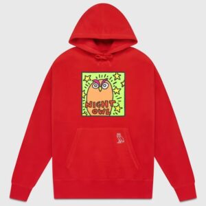 Ovo® x Keith Haring Hoodie – Red